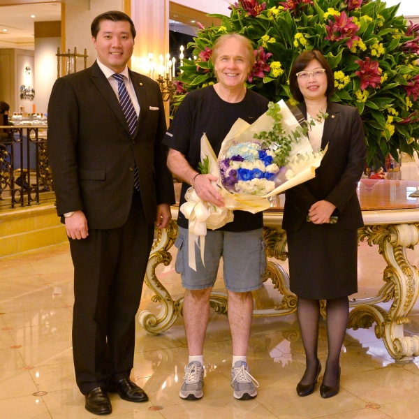 Richard Clayderman /having stayed at The Grand Hi Lai for three times