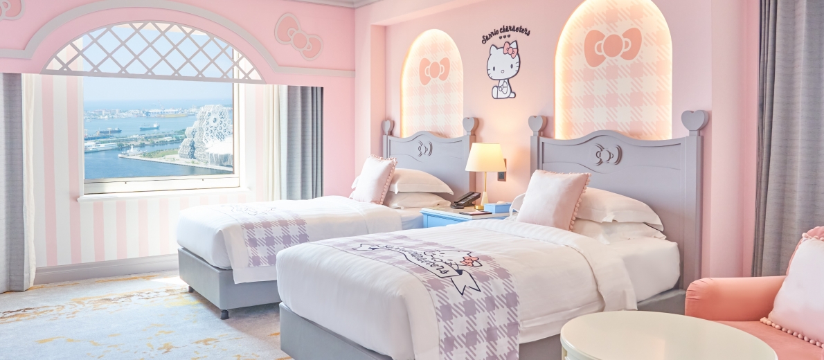 Sanrio Popular Star French Style Family Suite with Harbor View