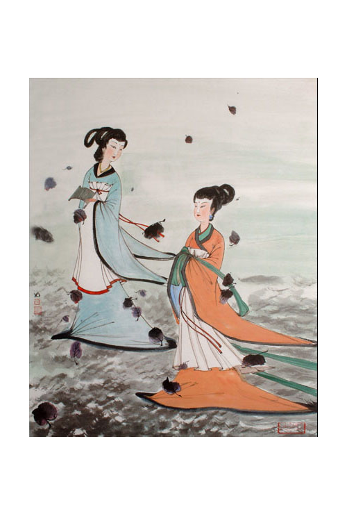 Portrait of Two Xiang Ladies